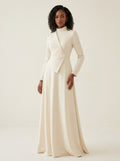 Charming in Asymmetry Off-Shoulder Dress | Pink